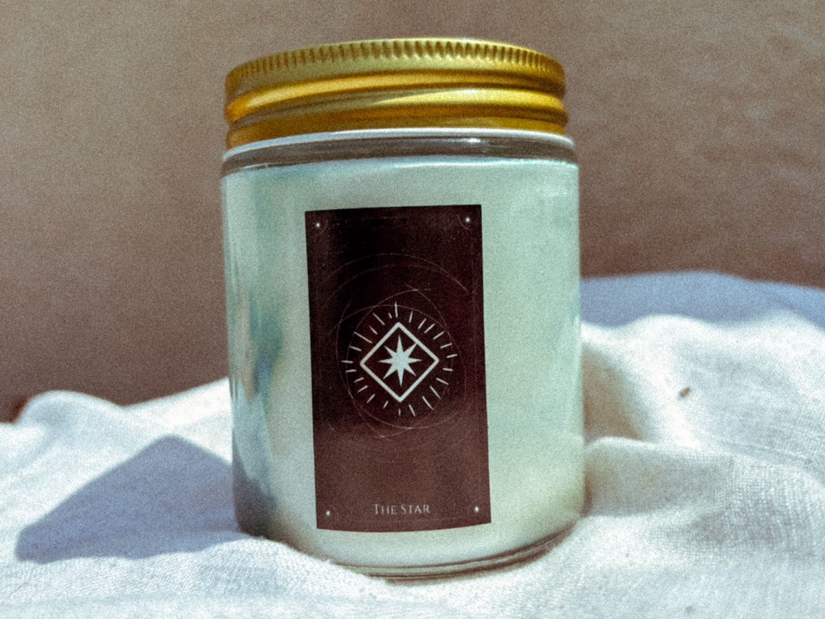 The Star Tarot Candle | Eucalyptus Lavender 8oz