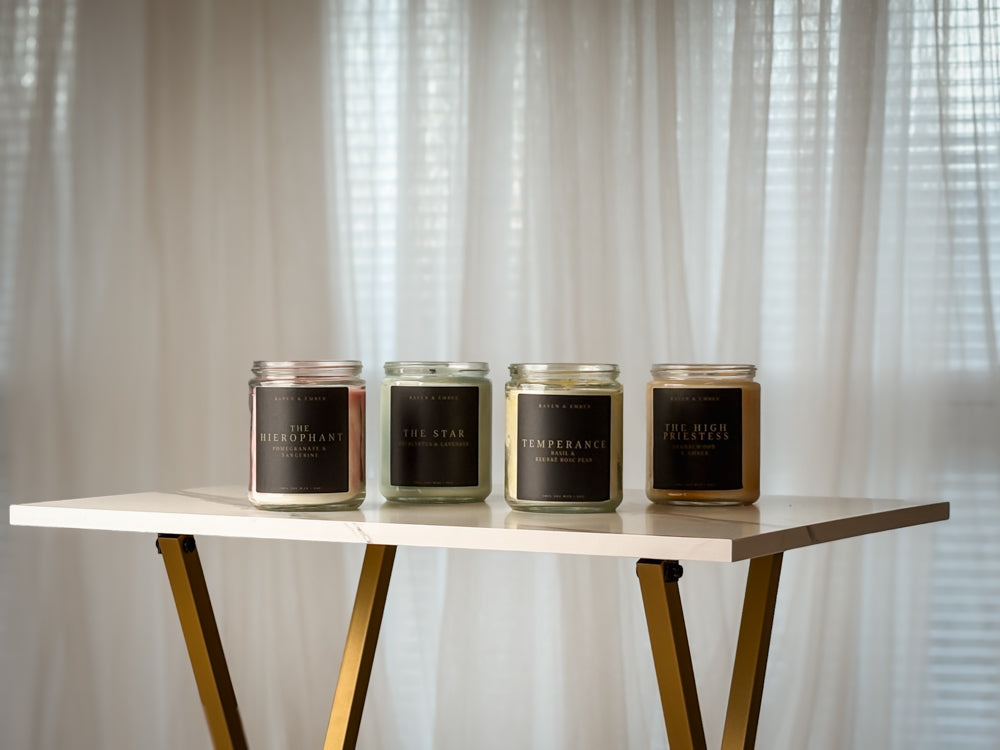 The Star Tarot Candle | Eucalyptus Lavender 8oz
