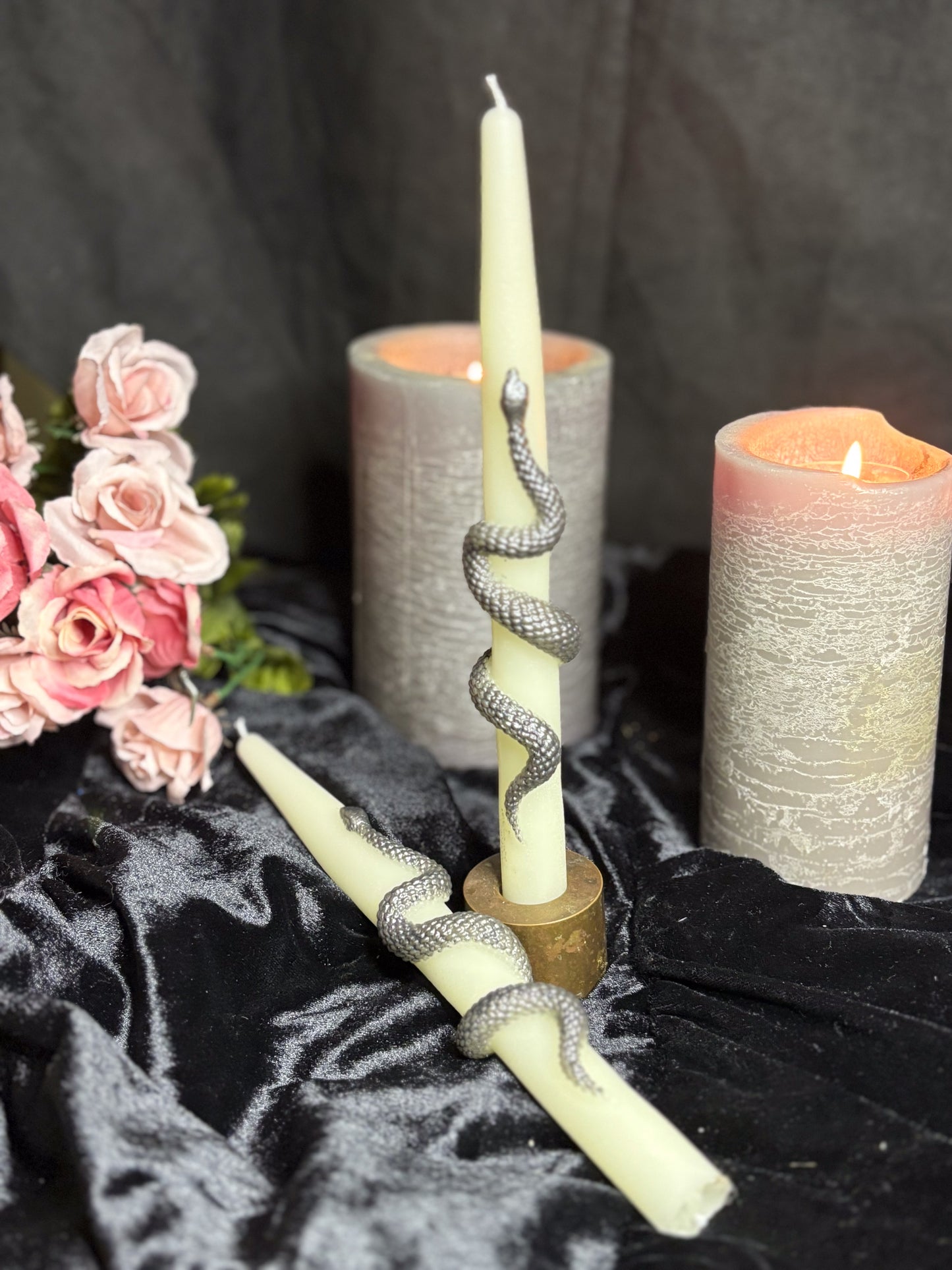 Serpent Spell Taper Candles